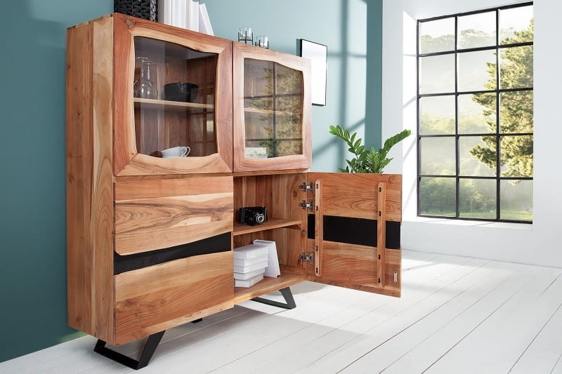 witryna z drewna akacjowegp